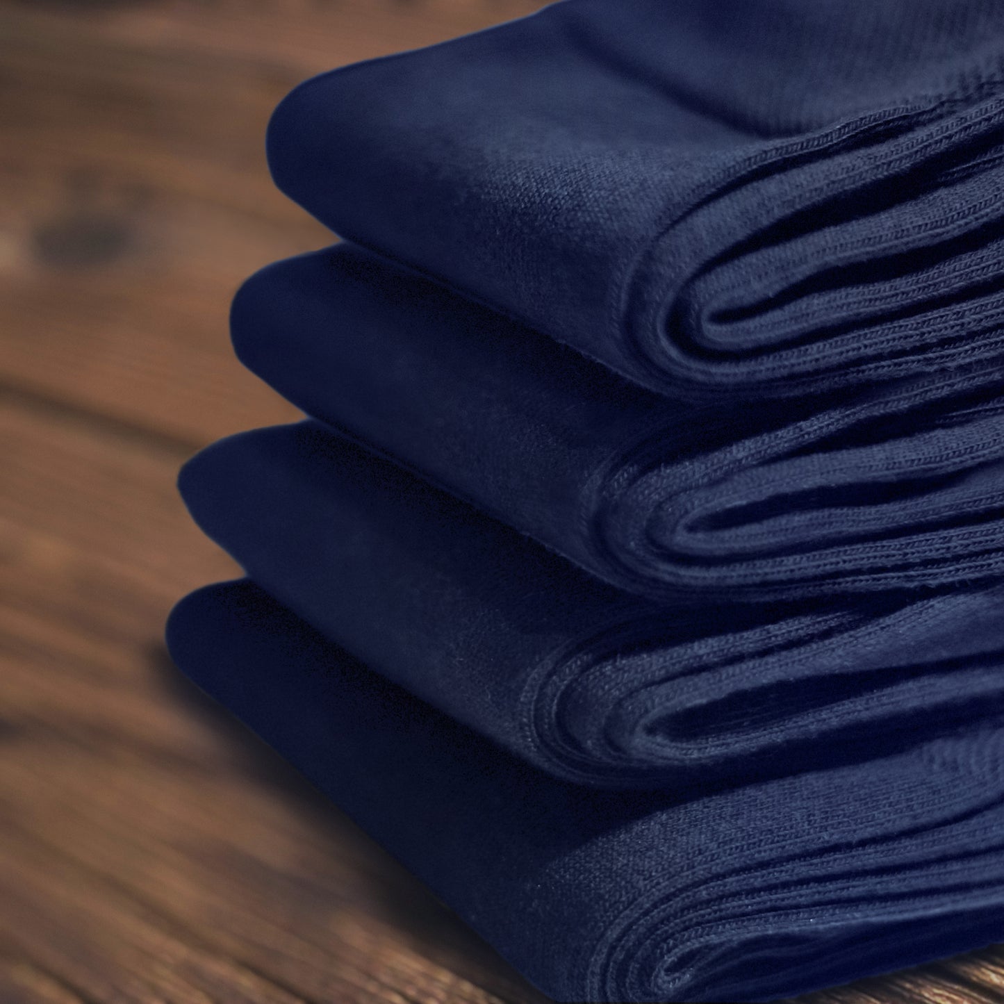 Mens Back Dress Cotton Socks Casual Trouser Sox men 4-pack Blue