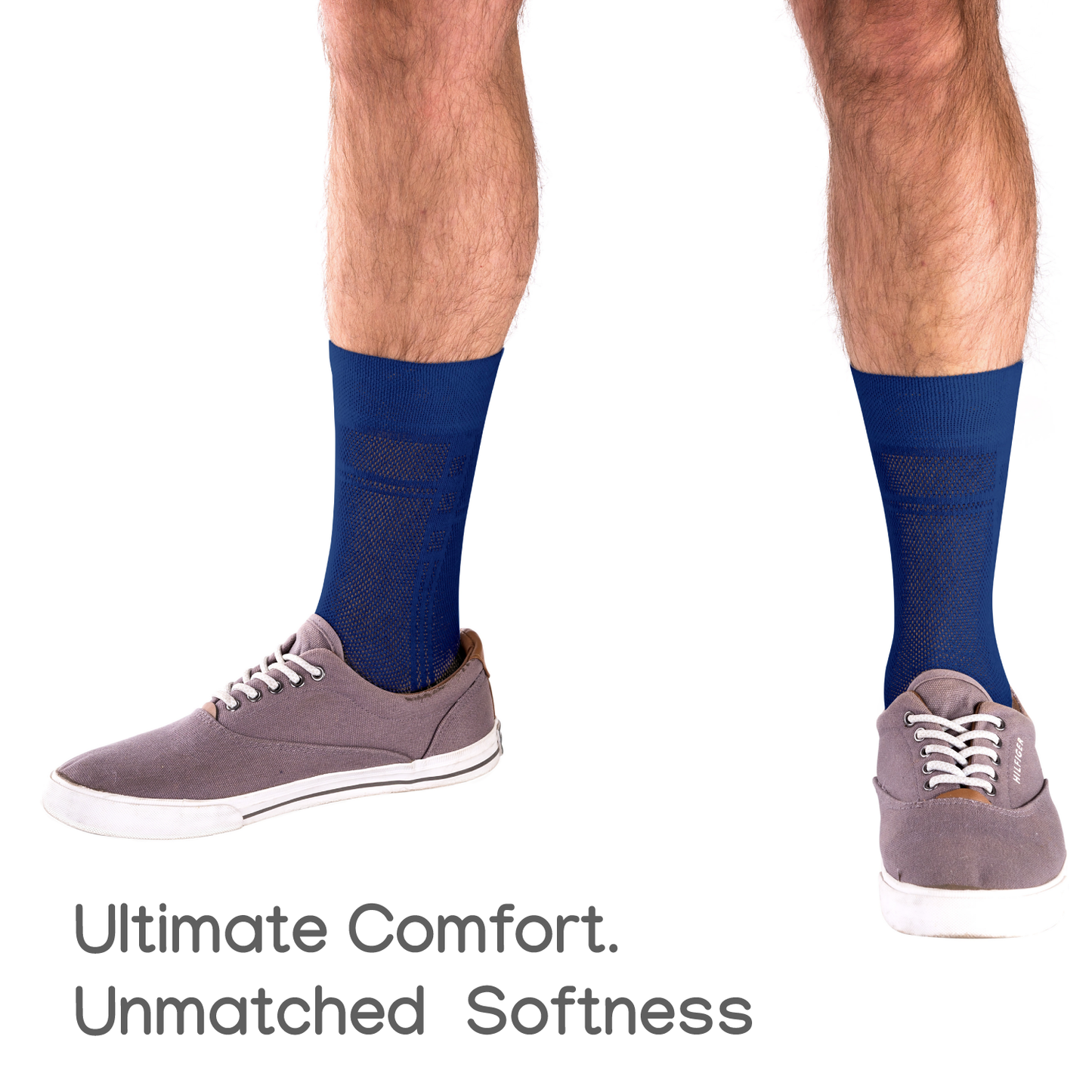 Mens Ultra thin Breathable Cotton Dress Socks 5-pack