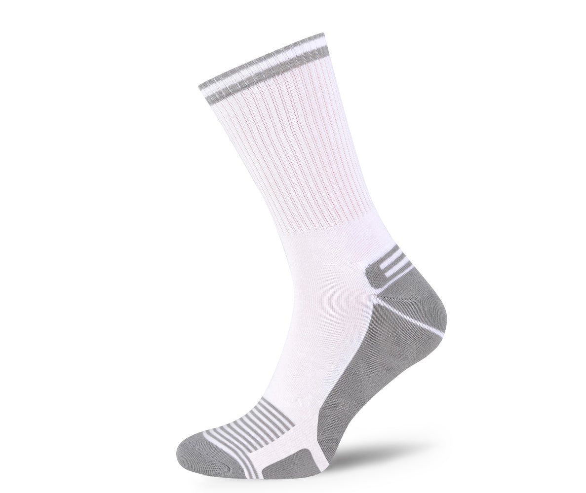 Duna Men's Cotton Work Crew Cushion Athletic Socks 3-pack